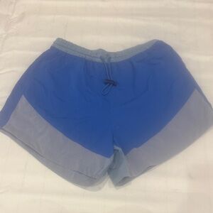 Lululemon Athletica Blue and Gray Athletic Shorts